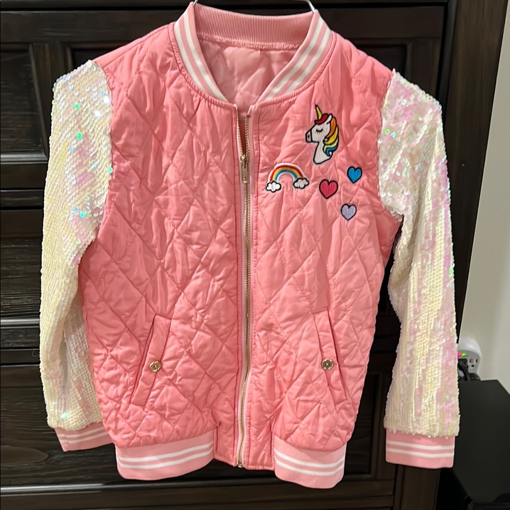Pink Unicorn Kids Jacket